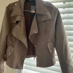 ALLEGRA K JACKET TAN SIZE SMALL NWT